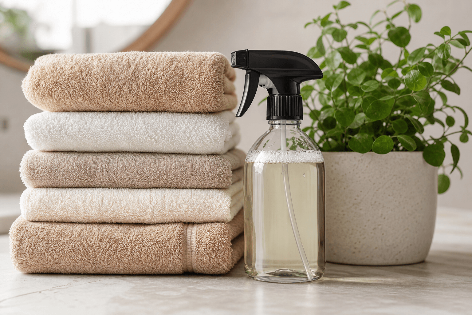 Puhtad rätikud ja looduslikud puhastusvahendid
